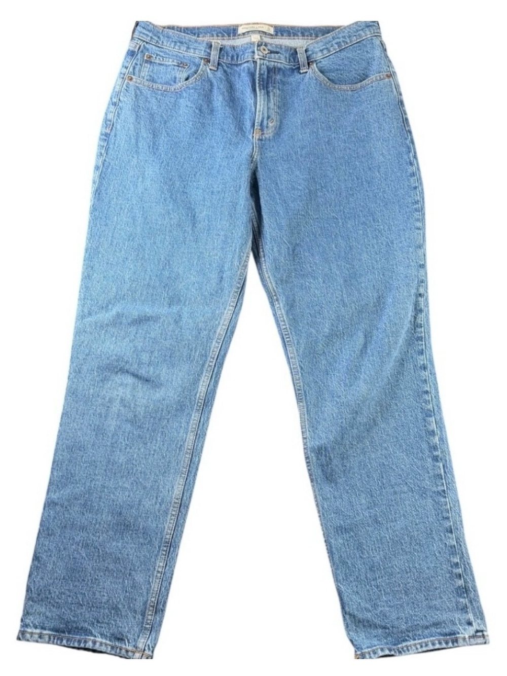 Abercrombie & Fitch Curve Love The 90s Straight Leg Mid Rise Jeans- 31